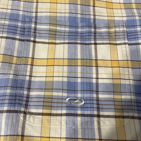 Men’s Roper shirt sleeve western shirt. Size L - Picture 4 of 5